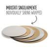 DECORA 0932504 TORTENPLATTEN IM Set Gold/Silber Ø26 cm