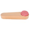 Quilters Clapper Pin Cushion Design Smoothing Wood Easy Operation Hardwood
