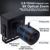 Svpro Manual Zoom USB Camera 2.8-12 mm Varifocus Lens 1080P