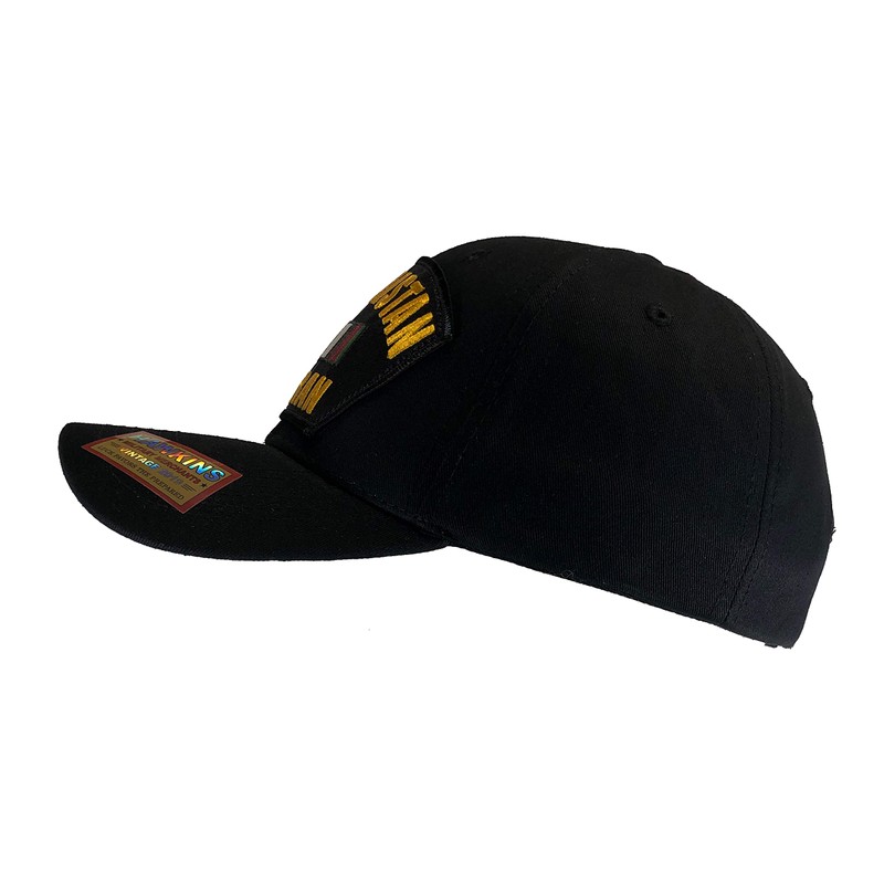 Hawkins Military Afghanistan Veteran Hat (Black Classic Ball Cap)