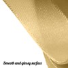Flezoo Champagne Gold Ribbon 1 1/2inch, 25 Yards Satin Craft