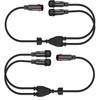 HaoDuoQian 2 Core 2Pin Led Connector 18AWG Big Size IP65