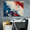 Epic Graffiti 'Red White And Blue' by Andreas Magnusson Canvas
