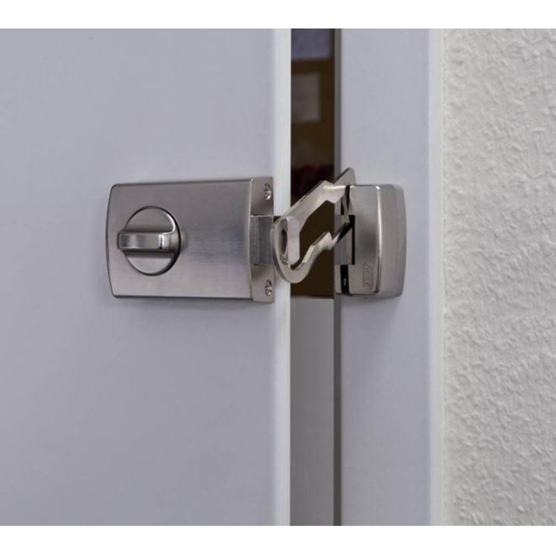 ABUS Additional Door Lock 2130, Silver, 56036