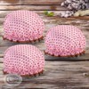 Three Sun Perm Set, Perm Clip, Hair Serum, Waterproof Double Shower Hair Cap, 12 Pink Dots / 쓰리썬 파마용세트 파마용클립 헤어세럼 방수 이중 샤워 헤어캡 12개 핑크도트