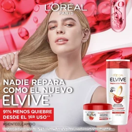 Elvive Crema Para Peinar Reparación Total 5 300 Ml Elvive