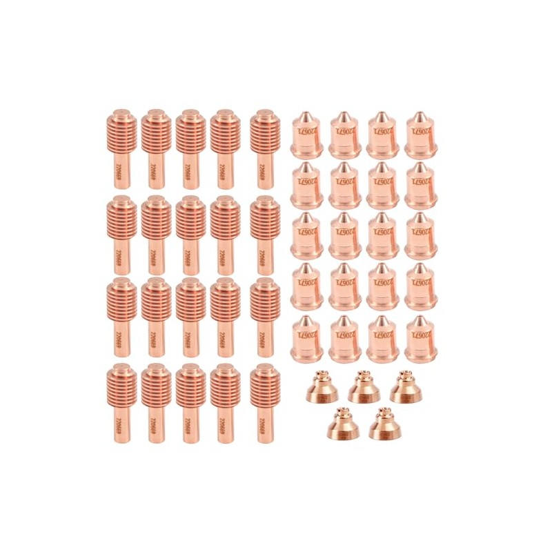 20Pcs 220669 Electrode, 20Pcs 220671 Nozzle Tip, 5Pcs 220674 Shield
