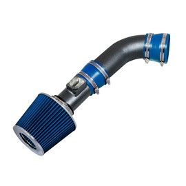 RW SERIES - MATTE BLACK PIPE BLUE - SHORT RAM INTAKE Compatible For 08-12 CHEVY COLORADO/GMC CANYON
