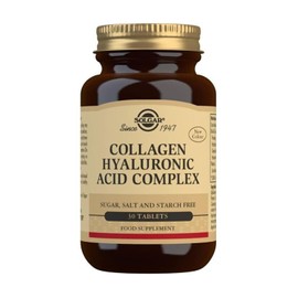 Solgar Collagen Hyaluronic Acid Complex, 30 Tablets - Hydrolyzed Collagen Type 2