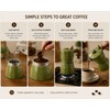 Double-valve Moka Pot Aluminum Coffee Kettle for Home Brewing –