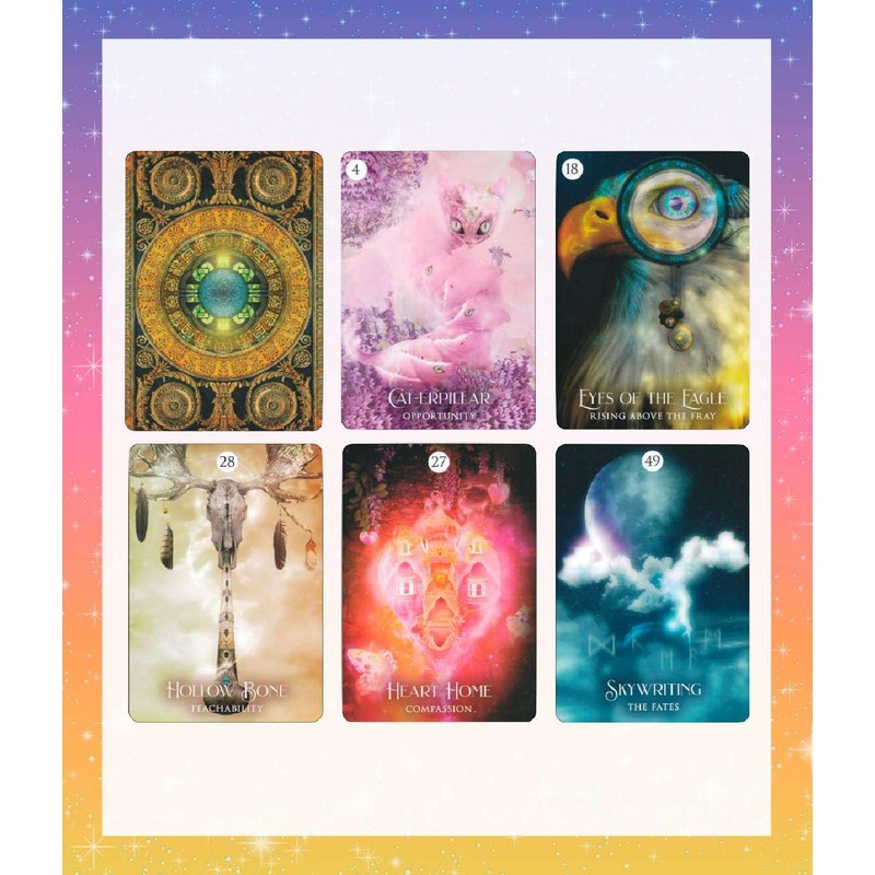 Shamans Dream Oracle Japanese Manual Included Oracle Card, Tarot Card,