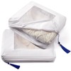 2 Pcs Cashmere Protection Pouch Wool Cotton Sweater Storage Bag