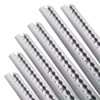 Airline Rail with Drilled Semicircular Shapes, Cargo Securing Lashing Rail