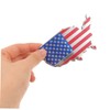 Alipis American Flag Map Car Sticker for Pickup Trucks Durable