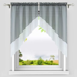 Heichkell voile panel curtain set, 2 pieces