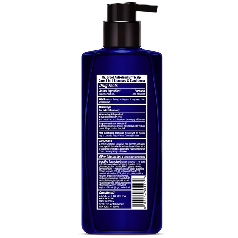 Dr. Groot Anti-Dandruff Scalp Care Shampoo, 3% Salicylic Acid, Scalp