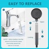 AOERUOW 2-Pack 2.0 Carbon Replacement Shower Filter Cartridge Compatible with