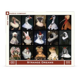 New York Puzzle Company - Bill Mayer Strange Dreams - 1000 Piece Jigsaw Puzzle for Family Game Nights by Bill Mayer