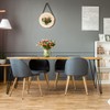 sourcing map Furniture Feet Nail Plastic Glide Nails Square Chair