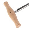 Violin Peg Hole Reamer 1:30 Taper with Wood Handle for
