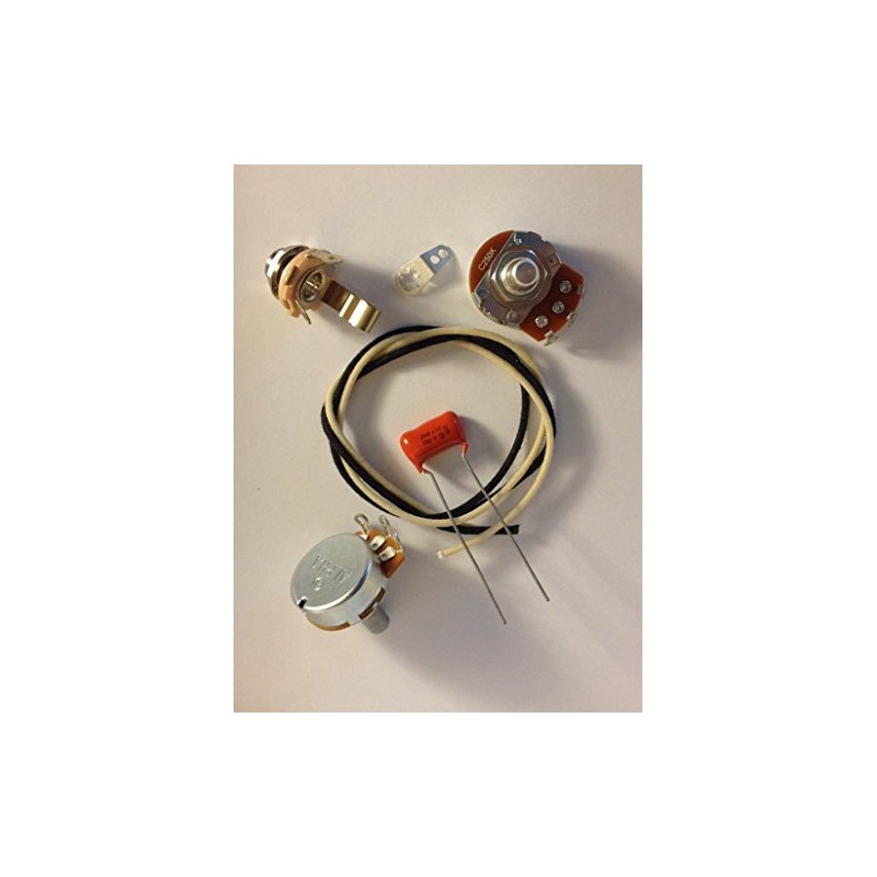 Lefty Wiring Harness Kit For P Bass US Spec Pots