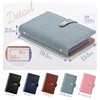 KOKOROGU Business Card Holder, Large Capacity, Leather, Business Card Files,