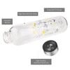 Reeho Borosilicate Glass Water Bottle, Sports Glass Drinking Bottle with
