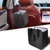 Piburth Car Trash Can, Oxford Cloth Foldable Auto Trash Bin
