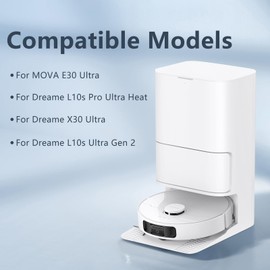 16Pcs Accessories Kit for Dreame Mova E30 Ultra Vacuum Cleaner, 1 Main Brush 6 Side Brush 2 Filter 4 Mop Pad 2 Dust Bag 1 Cleaning Brush