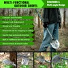 ZENHOSIT Multifunctional Folding Tactical Shovel Hatchet Combo - With Axe,