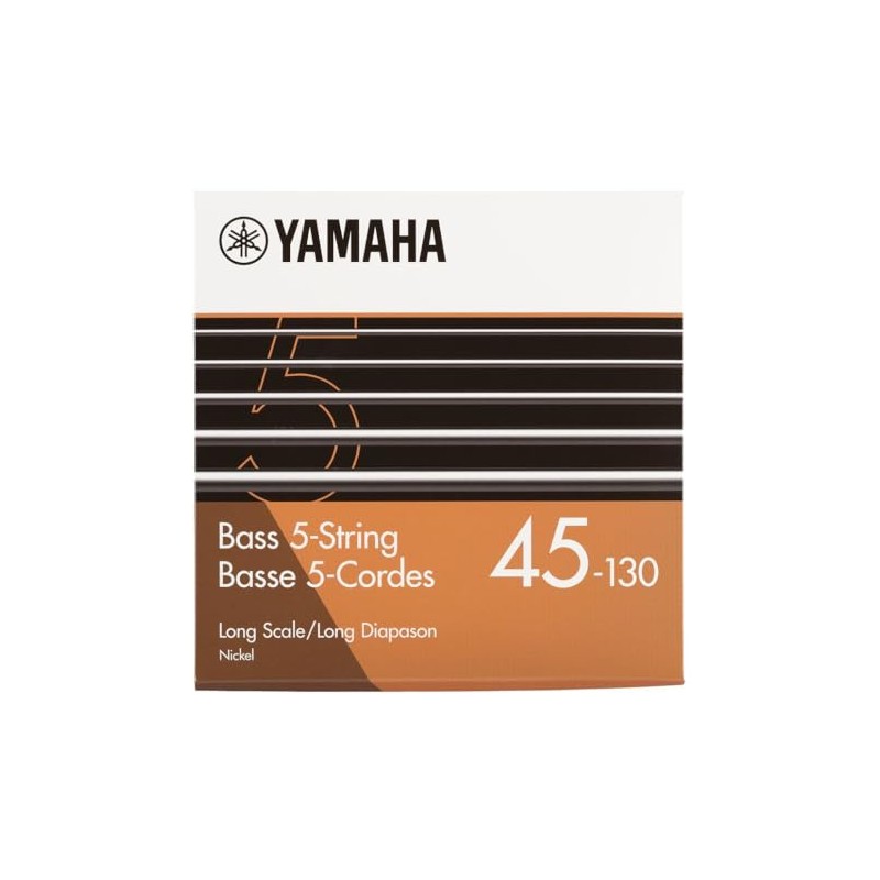 YAMAHA SB45-5 Bass Guitar Strings - 5 String Long (045-130)