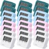 Weewooday 24 Pcs Digital Kitchen Timer Magnetic Timer Bulk On/Off