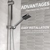 Shower Head Elbow Adapter, 135 Degree Solid Copper Spray Head