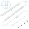 tlinkosta Under Cabinet Lights, 3-Piece 12-Inch, Dimmable, USB-Powered Parallel Linkable