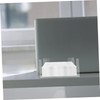 LABRIMP Clear Acrylic Napkin Holder Modern Desktop Tissue Dispenser for