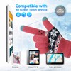 Veni Masee women's warm winter wool touchscreen gloves, with thermal