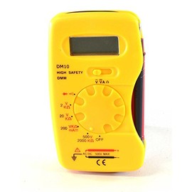Rapitest Digital Mini Multimeter Voltage Current Resistance Diodes Test Meter