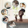 Incense Holder,Black Woman Smoking Head Incense Burner, Sophisticated and Elegant