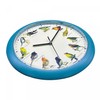Herzberg, HG03718-BLU, Bird Singing Blue, Singing Clock, Soothing Melodies, Diverse