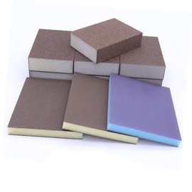 DOITOOL 2sets Sanding Sponge Block Abrasive Sponge for Furniture Wall Floor Easy to Clean Carry 12pcs*2