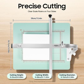 Foam Cutting Machine Hot Wire Cutter with Adjustable 0-180° Bracket & Temperature Control (32-572°F) Electric Tabletop Foam Cutter Working Table Tool for Sponge, Pearl Cotton