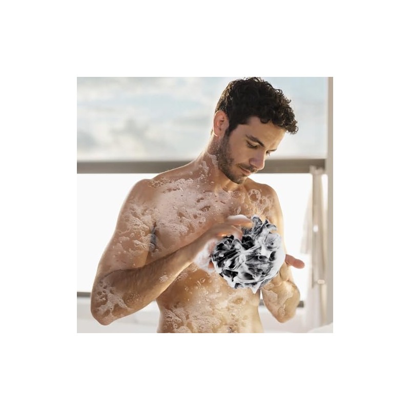 Farmoga Esponja Lufa Baño Ducha Malla Suave Exfoliante Bola Esponjas