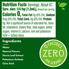 Truvia Zero-Calorie Liquid Sweetener from the Stevia Leaf, 2.7 Fl Oz bottle, Original flavor (Pack of 1)