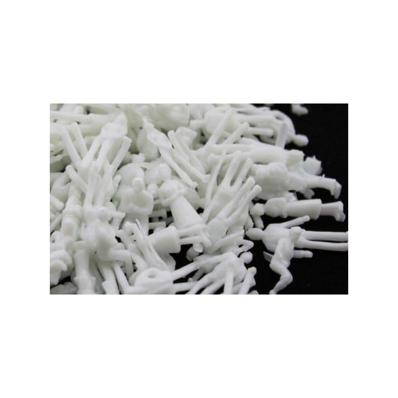 大容量 !! ジオラマ 模型 人 ミニフィギュア× 100体セット 【1:100】 プラモデル ジオラマ作成