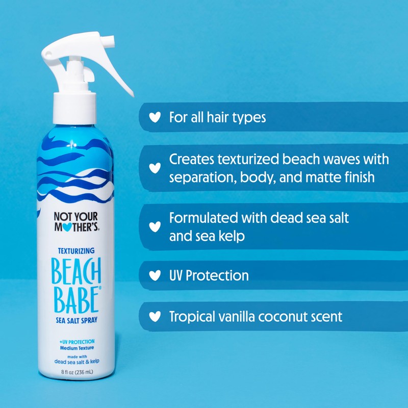 Not Your Mother's Beach Babe Sea Salt Spray (3-Pack) -