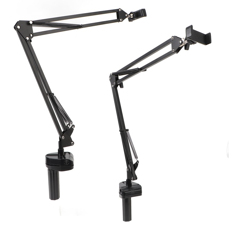 Overhead Video Stand Phone Holder Articulating Arm Phone Mount Supports