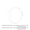 C2D JOY Classic Nylon Weave Band Compatible with vivosmart HR