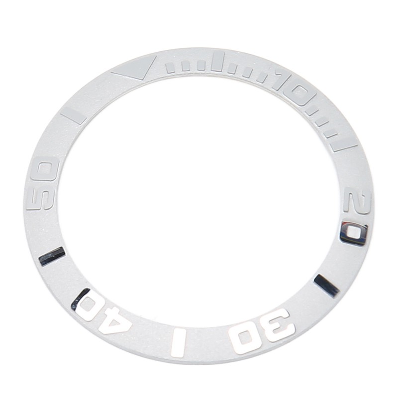 Watch Bezel Insert 38mm Ceramic Embossed Digit Watch Bezel Ring