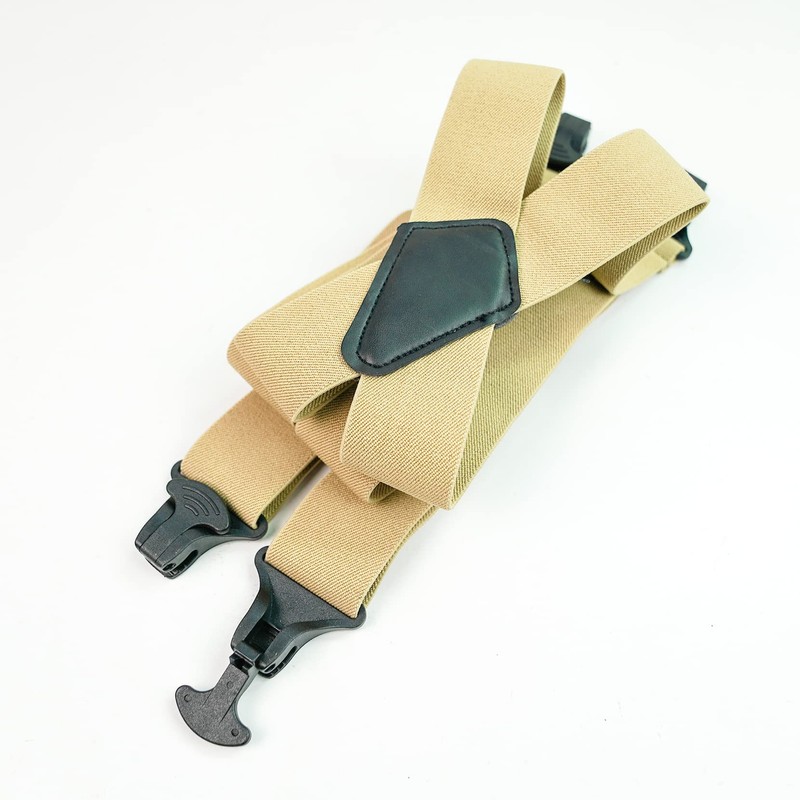 MELOTOUGH X back suspenders airport friendly Suspenders,NO buzz with Plastic