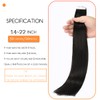 VINBAO Invisible Tape in Hair Extensions Real Human Hair, 14